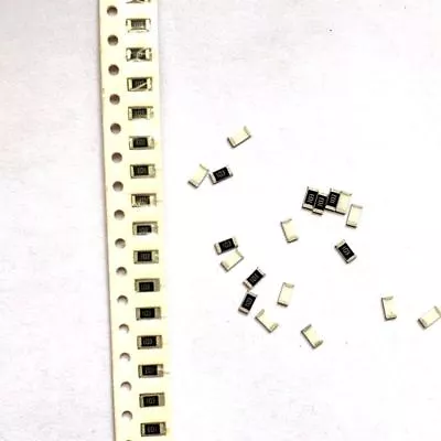100PCS 1 Ohm 1R Ω 1R0 5% 1/4W 1206 3.2mm×1.6mm SMD Chip Resistor • $2.03