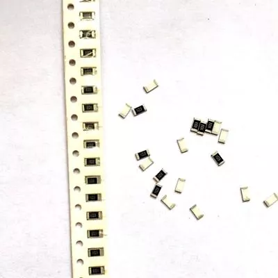 100PCS 2 Ohm 2R Ω 2R0 5% 1/4W 1206 3.2mm×1.6mm SMD Chip Resistor • $2.01