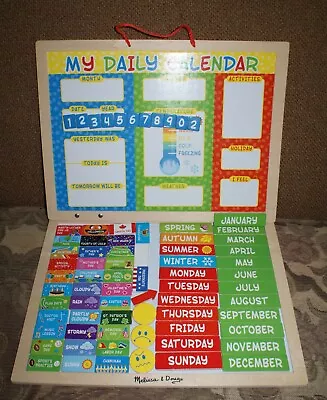 Melissa & Doug My First Daily Magnetic Calendar Fast Shipping  • $9.99