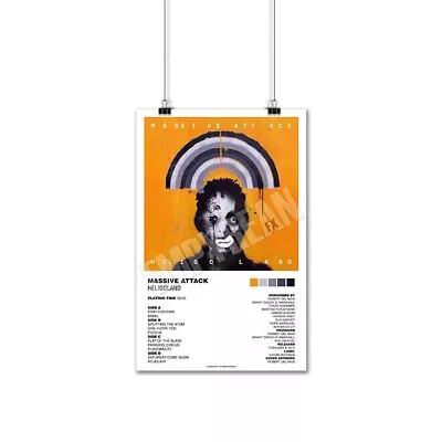 Massive Attack Heligoland 2010 Vinyl Record LP Album Poster Wall Art Print • $22.98