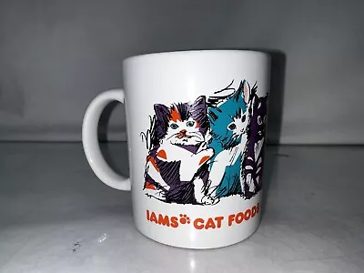 Vintage Iams Cat Food Good For Life Promotional Ceramic Coffee Cup Mug • $19.98