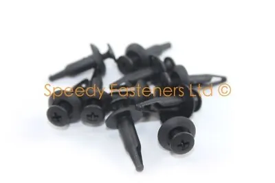 10x Yamaha Fairing Clips Plastic Panel Trim Clip Yamaha Motorcycle Screw Rivets • £4.99