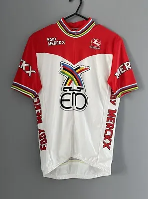 Rare Eddy Merckx Giordana Vintage Collectible Cycling Jersey Tour De France • $115