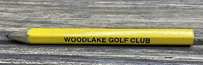 Vintage Sharpened Pencil Woodlake Golf Club Yellow￼ • $14.99