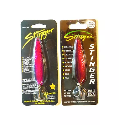 2 NIP - Stinger Advance Tackle Fishing Spoons 3.75 In.  Kevorkian • $10.99