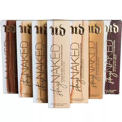 AUTHENTIC Urban Decay Stay Naked Weightless Liquid Foundation 1 Oz Choose Shade • $12.94