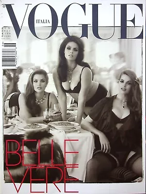 Vogue Italia June 2011 Magazine - Candice Huffine Robyn Lawley Tara Lynn • $145