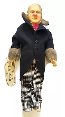 Vintage Effanbee W. C. Fields Doll 1980 Centennial Celebration 15  Doll Made USA • $16.71