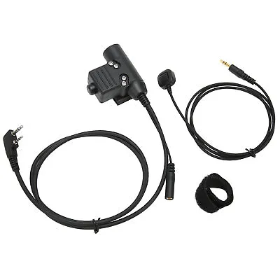 Military Headset Adapter Clear Voice Portable Push To Talk Headset Connector AUS • £23.92