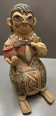 Mata Ortiz Pottery Manuel Rodriguez Guillen Effigy Storyteller Figure Statue Art • $400