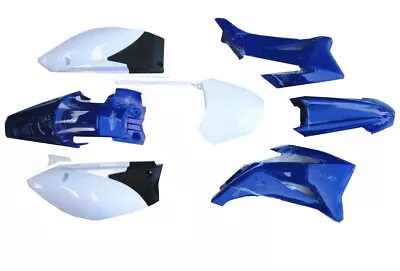 Blue TTR110 Plastic Body Frame Fender Set For Yamaha  TTR 110 Dirt Pit Pro Bike • $65.99