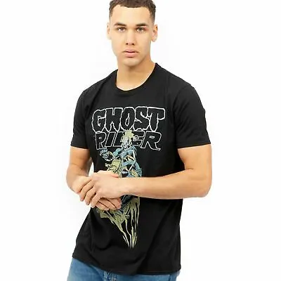 Official Marvel Mens Ghost Rider Speed T-shirt Black S-XXL • £10.49