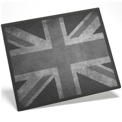 Placemat Mousemat 8x10 BW - Vintage Union Jack Flag Distressed  #41563 • £8.99