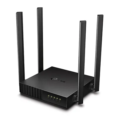 TP-Link Archer C54  AC1200 MU-MIMO Dual-Band WiFi Router (Certified Refurbished) • $19.99