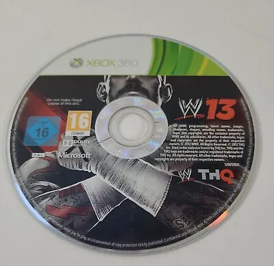 £2.99 • Buy *Disc Only* WWE '13 Xbox 360 Sports Wrestling Video Game PAL