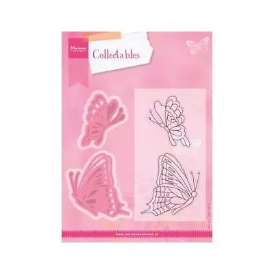 Marianne Design Cutting Dies & Clear Stamps - Tiny's Butterflies COL1319 • £9.99