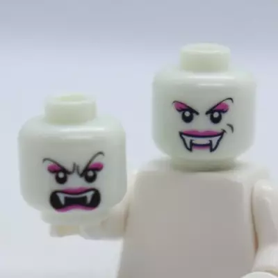 HEAD -DUAL Vampire Lady Vampyre 10228 9468 Monster Fighter LEGO® Minifigure Part • $3.52