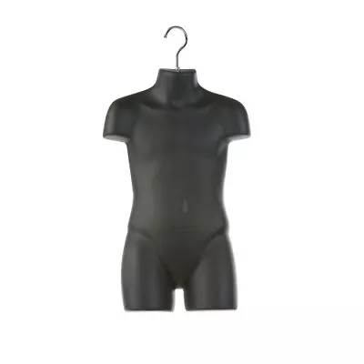 Only Hangers Child Plastic Mannequin Torso Body Form- Black • $22.74
