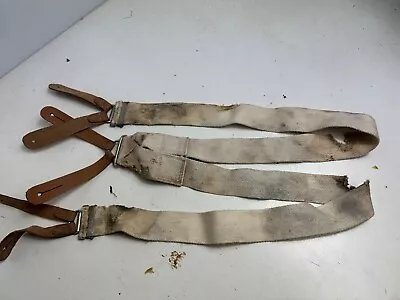 Original WW2 British Army / RAF Trouser Suspenders - Well Worn Example • $7.58