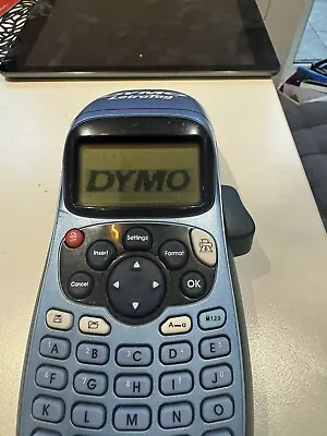 Dymo LetraTag LT-100H Handheld Label Maker - Blue  • £10