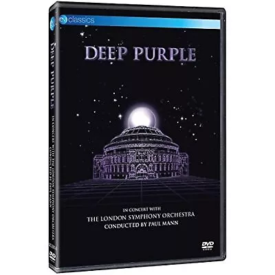 Deep Purple In Concert With The London Symphony Orchestra DVD (Region Free) New • £4.85