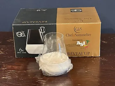 Chef & Sommelier Reveal’Up 6pk Whiskey Glasses With Iced Base Made In France • £20.25