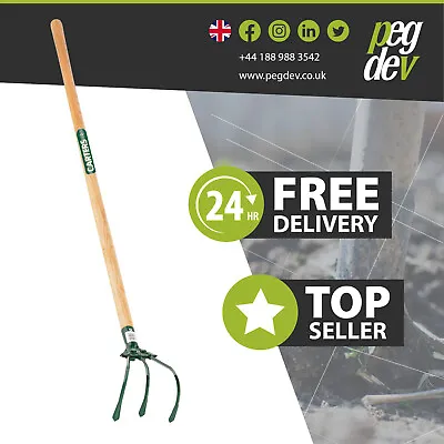 CARTERS THREE PRONG CLAW CULTIVATOR - With 54  Ash Handle Hoe Garden Digging • £58.82