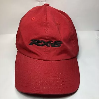 Mazda RX-8 Red Embroidered Snapback Hat Dad Cap • $5.99