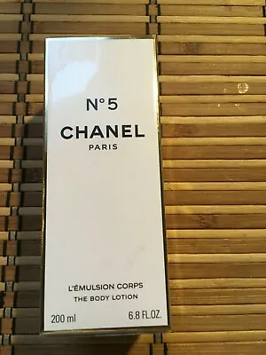$75.99 • Buy CHANEL No5 The Body Lotion 200ml New&boxed The Old Formula!