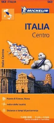 Italy Centre - Michelin Regional Map 563 (Michelin Regional Maps) By Michelin • $7.69