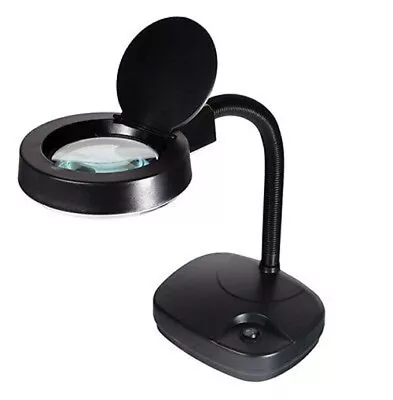 Table Top Lighted Flexible Illuminated Hobby Magnifying Desk Work Lamp Light • $45.99