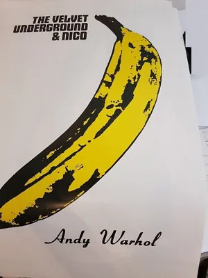 £34.65 • Buy Andy Warhol Velvet Underground & Nico Poster