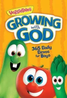 Growing With God: 365 Daily Devos For Boys (VeggieTales) - Paperback - GOOD • $4.09