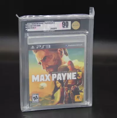 Max Payne 3 (PlayStation 3 PS3 2012) New Sealed VGA 90 MINT Rockstar Games • $269.99