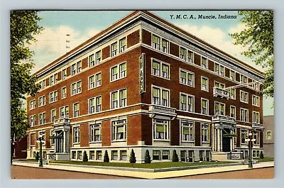 Muncie IN Indiana YMCA C1946 Vintage Postcard • $7.99