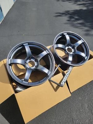 Advan TC4 18x9.5 +38 5x120 Racing Gunmetallic (No Ring) main image 0