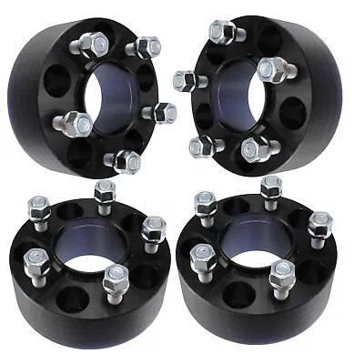 (4) 2  HUBCENTRIC Wheel Adapters 5x5 To 5x4.5 | 71.5mm Hub 1/2  Studs Fits Jeep • $125.21