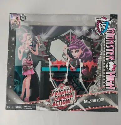 Monster High Frights Camera Action Dressing Room Playset Sealed NIB 2013 • $44.99