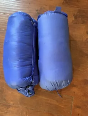 2 Of Vintage Jordon 100% Waterfowl Down Sleeping Bag 桥登水鸟绒睡袋 • $299