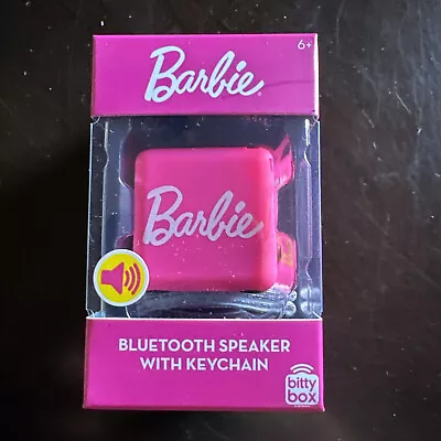 MATTEL BARBIE Bitty Box Bluetooth Speaker Miniature With Keychain New • $7.99