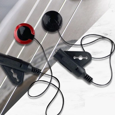 $6.96 • Buy Acoustic Piezo Contact Microphone Pickup Kit For Guitar Ukulele Violin Mandolin