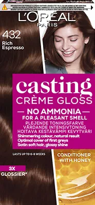 L'Oreal Paris Casting Creme Gloss Hair Color - Various Colours- FREE P&P • £9.50