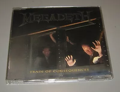 Megadeth - Train Of Consequences  6-Track Maxi-Single (CD 1994 Capitol) • $13.99