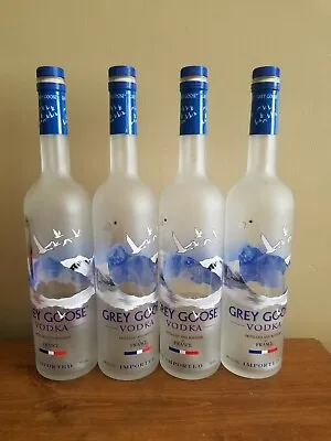$10.99 • Buy Empty Grey Goose Vodka Bottles X4 - 750ml