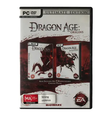 $18.99 • Buy Dragon Age: Origins - PC DVD Rom - Complete With Manual