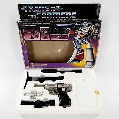 Vtg 1984 G1 Transformers Decepticon Leader Megatron Near Complete W/ Box *READ* • $600