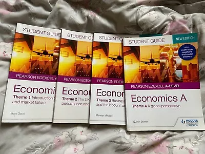 Edexcel A-level Economics A Student Guide: Theme 1 2 3 & 4 • £25