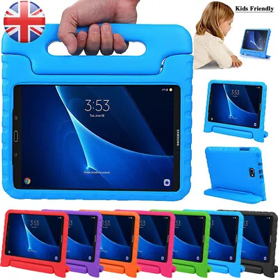 For Samsung Galaxy Tab A6 10.1 T580 T585 Tablet Kids EVA Case Stand Handle Cover • £11.98