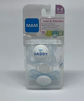 MAM Boy Love & Affection Pacifier Nipple Shape Helps Promote Healthy Oral  • $13.99