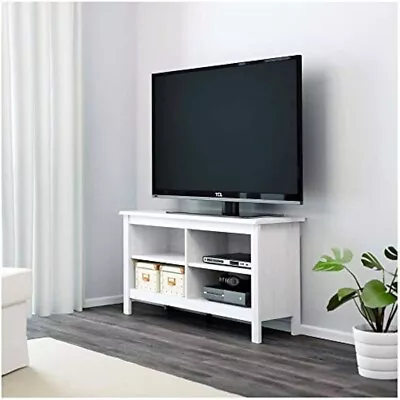 IKEA BRUSALI TV Bench TV Unit Entertainment Stand White Storage Unit • £10